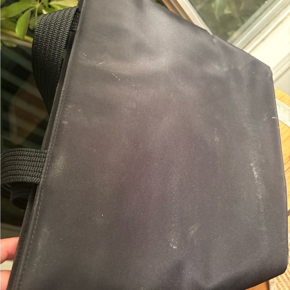 Embroidered Cat Design Black Tote Bag - Picture 14 of 16